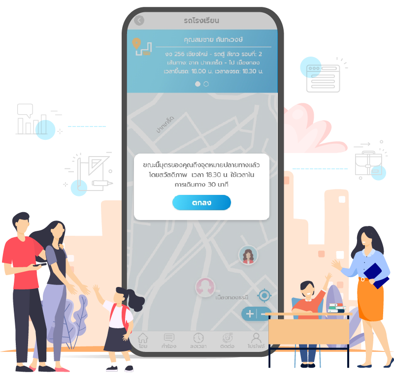 ระบบรถโรงเรียน